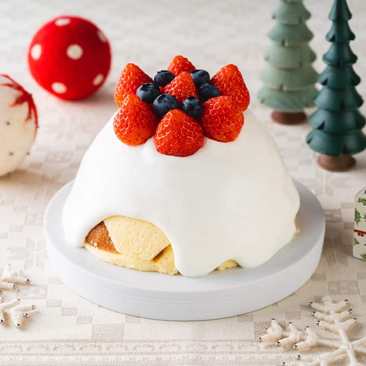 クリスマスドームケーキのメイン画像