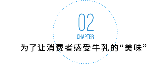 为了让消费者感受牛乳的“美味”
