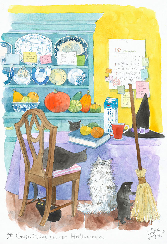 イラストギャラリー 明治おいしい牛乳 おいしい暮らし Natural Taste 株式会社 明治